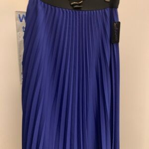 Metro Wear Royal Blue A-Line Skirt